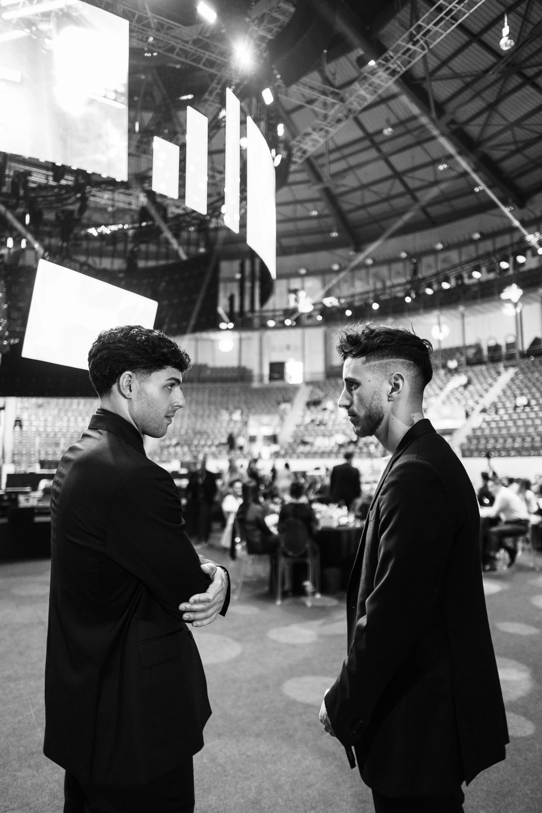 Backstage di un evento